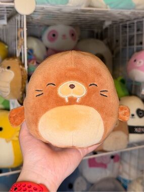 Squishmallows Squishmallow Bruce the Brown Walrus 5" Stuffed Plush